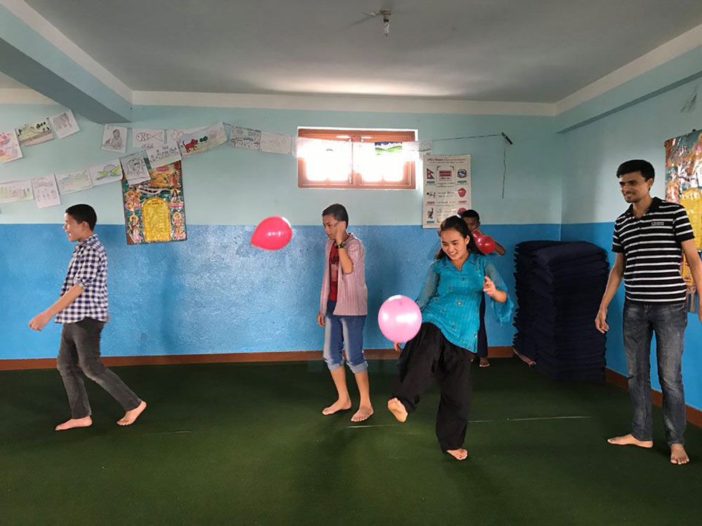 Children activity during Dance Movement Therapy 1