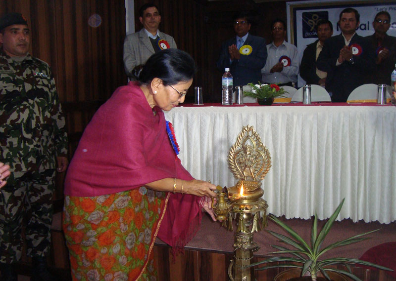 AGM 2013 Inauguration by Chief Guest MoWCSW Riddhibaba Pradhan