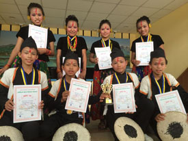 Hamro Ghar Children Partipated in Dance Competitopn